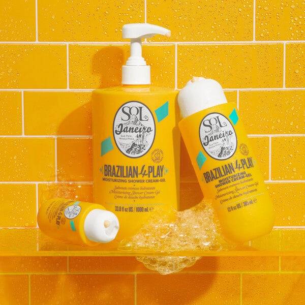 Sol de Janeiro Brazilian 4 Play Moisturizing Shower Cream-Gel 1000ml Begrenzte Freigabe