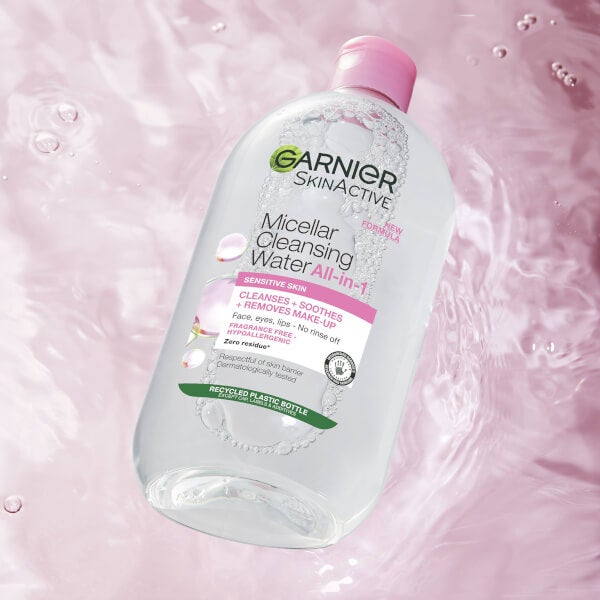 Garnier Micellar Water Facial Cleanser and Makeup Remover for Sensitive Skin 700ml Bis zu 55% Rabatt