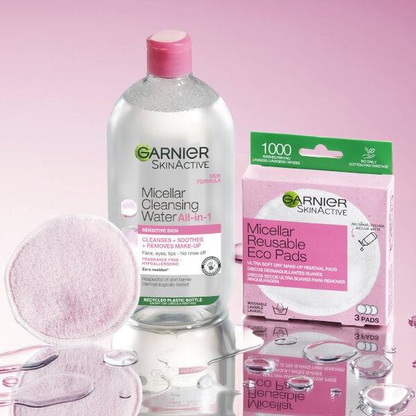 Garnier Micellar Water Facial Cleanser and Makeup Remover for Sensitive Skin 700ml Bis zu 55% Rabatt