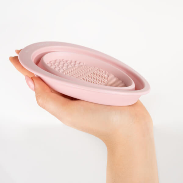 brushworks Silicone Makeup Brush Cleaning Bowl Riesige Ersparnisse