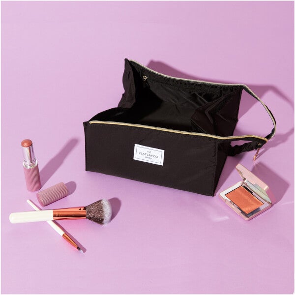 The Flat Lay Co. Open Flat Box Bag - Black Sonderangebot der Fabrik