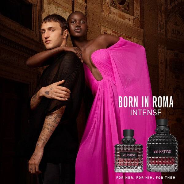 Valentino Born in Roma Intense UOMO Eau de Parfum 50ml Begrenztes Angebot