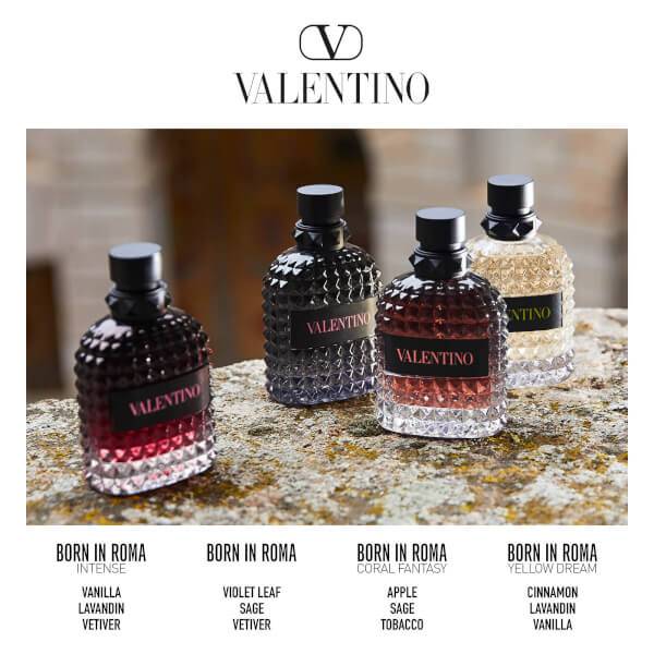 Valentino Born in Roma Intense UOMO Eau de Parfum 50ml Begrenztes Angebot