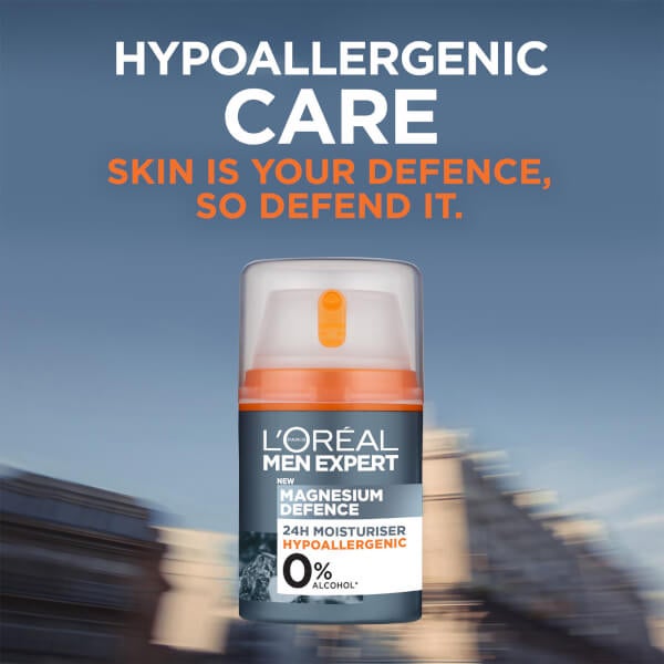 L'Oréal Paris Men Expert Sensitive Skin Moisturiser 24Hour Daily Men's Moisturiser 50ml Cyber Monday