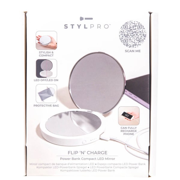 StylPro Flip 'N' Charge Mirror 50% Rabatt mit kostenlosem Versand