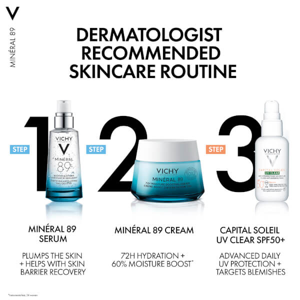Vichy Mineral 89 Hyaluronic Acid Booster Serum 75ml Begrenztes Angebot