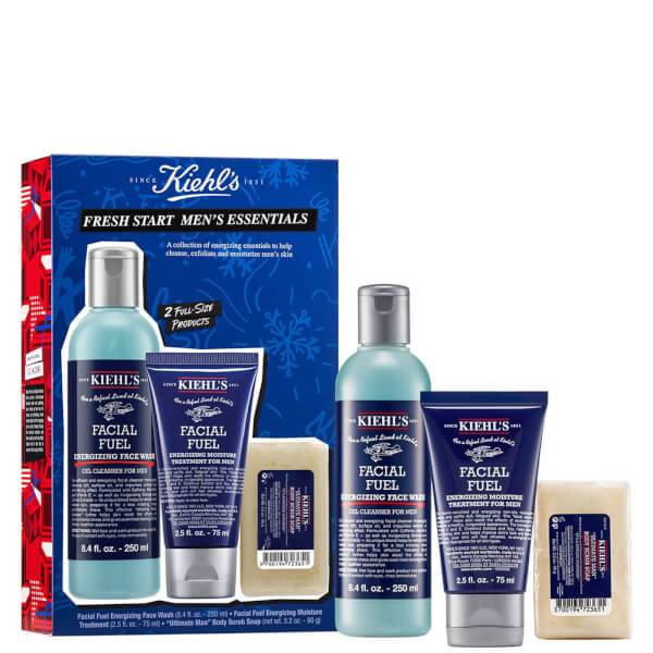 Kiehl's Men's Energizing Essentials Set Discount Store für neue Produkte