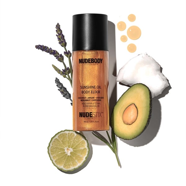 NUDESTIX Nudebody Sunshine Oil Body Elixir 100ml Begrenzt auf 3 Tage