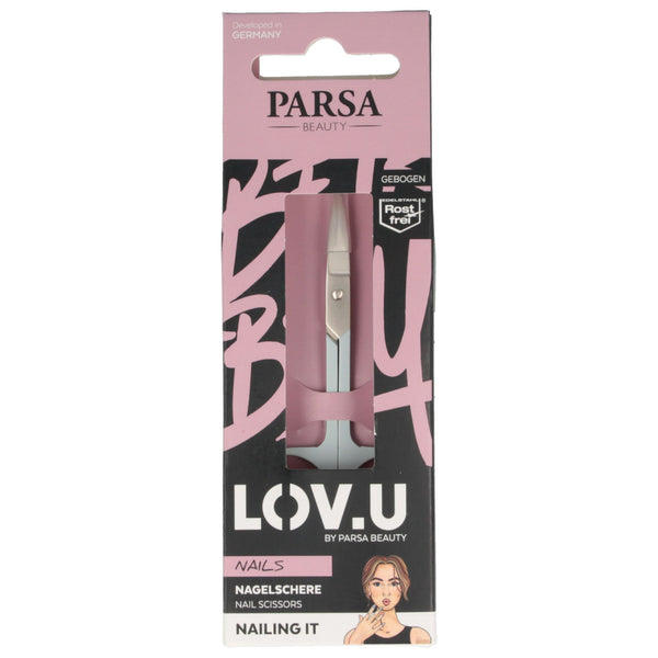 Parsa Beauty PARSA Beauty LOV.U Nagelschere gebogen, mint Nur für heute