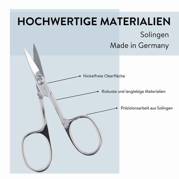 Parsa Beauty PARSA Beauty Nagelschere, gebogen mit Mikrozahnung, Nickelfreie Oberfläche Riesige Rabatte
