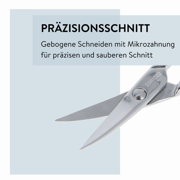 Parsa Beauty PARSA Beauty Nagelschere, gebogen mit Mikrozahnung, Nickelfreie Oberfläche Riesige Rabatte