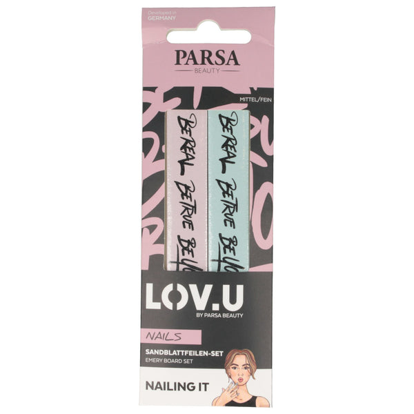 Parsa Beauty PARSA Beauty LOV.U Sandblattfeilen-Set Speichern exportieren