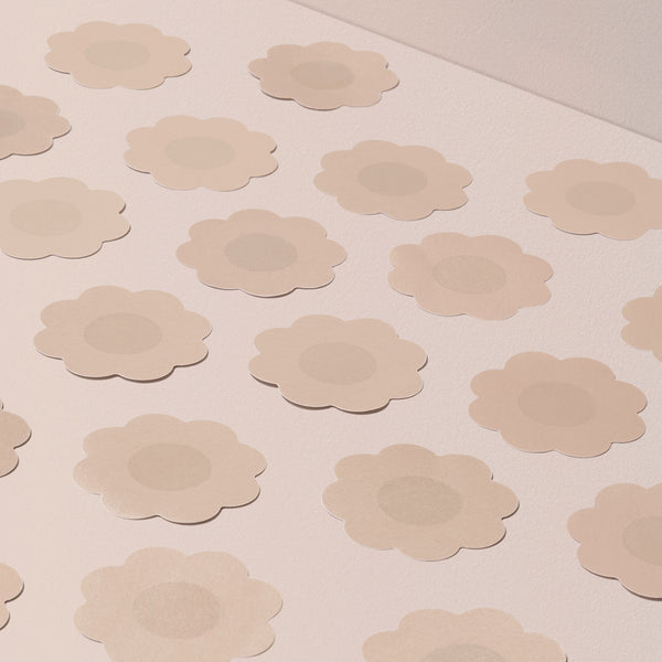 Parsa Beauty PARSA Beauty Nippelapdeckung Brustwarzenabdeckung Nipple Covers Satin beige Großer Ausverkauf
