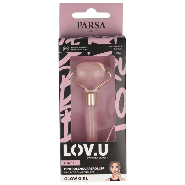 Parsa Beauty PARSA Beauty LOV.U Mini Rosenquarzroller Räumungsverkauf
