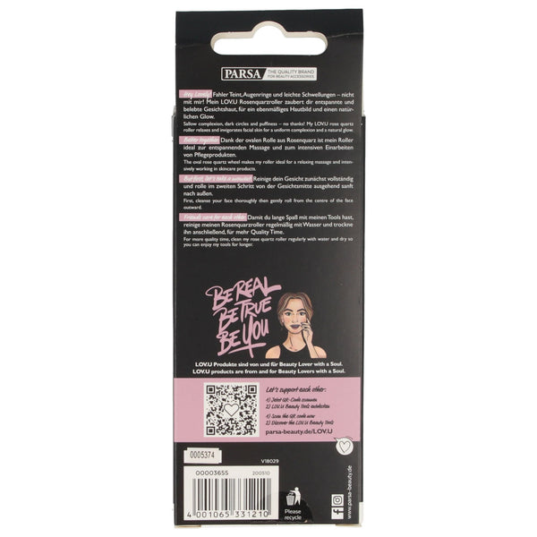 Parsa Beauty PARSA Beauty LOV.U Mini Rosenquarzroller Räumungsverkauf