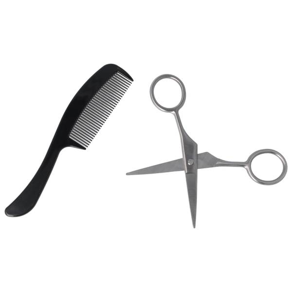 Parsa Beauty PARSA Beauty Black Edition Bart-Set - Schere und Kamm Neueste Stile