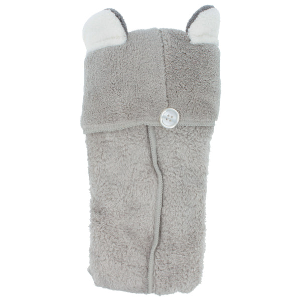 Parsa Beauty PARSA Beauty Nature Kids Haarturban mit Koalaohren recyceltes Mikrofaser OEKO-Tex Nur für heute