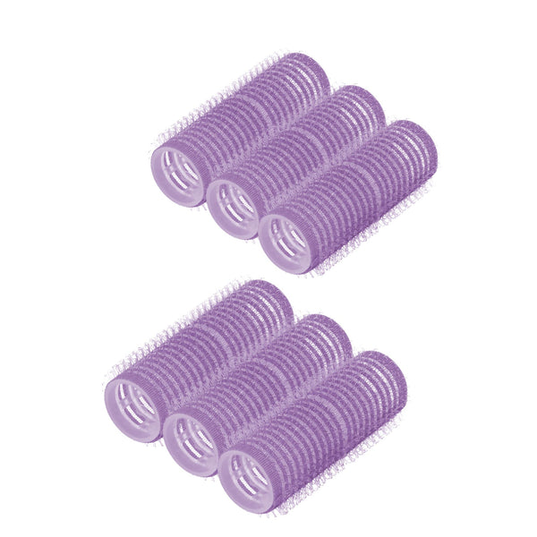 Parsa Beauty PARSA Beauty Haftwickler Lockenwickler Klettwickler 21mm lila 6 Stück zollfrei