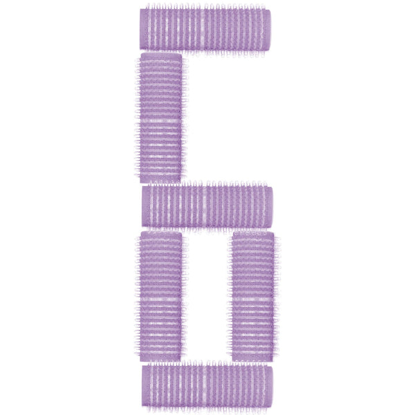 Parsa Beauty PARSA Beauty Haftwickler Lockenwickler Klettwickler 21mm lila 6 Stück zollfrei