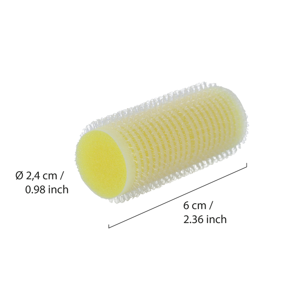 Parsa Beauty PARSA Beauty Softlockenwickler selbsthaftende Lockenwickler 24mm gelb, 4 Stück Rabatte dieses Monats