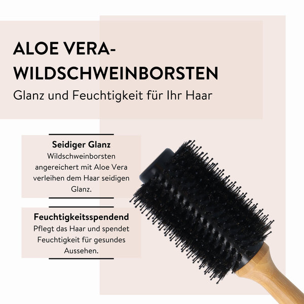 Parsa Beauty PARSA Beauty Bambus Volumenbürste Aloe Vera groß ø 33mm aus FSC®-zertifiziertem Bambus Online Shopping