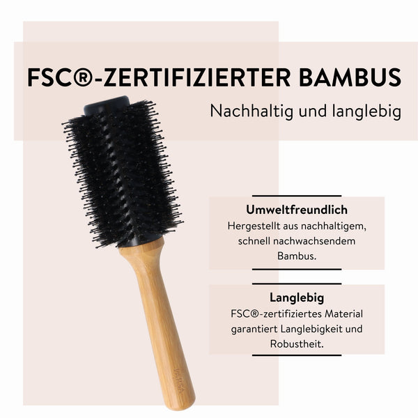 Parsa Beauty PARSA Beauty Bambus Volumenbürste Aloe Vera groß ø 33mm aus FSC®-zertifiziertem Bambus Online Shopping