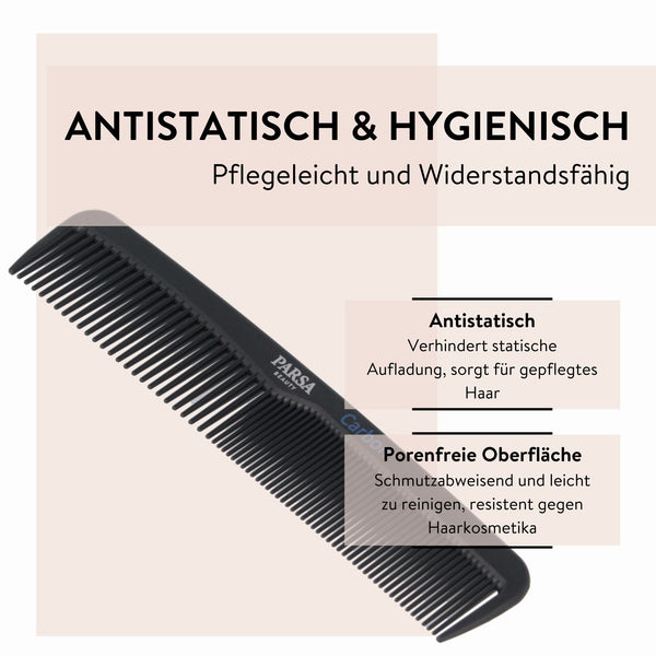 Parsa Beauty PARSA Beauty Carbon Frisierkamm Kauf eins, bekomm eins gratis