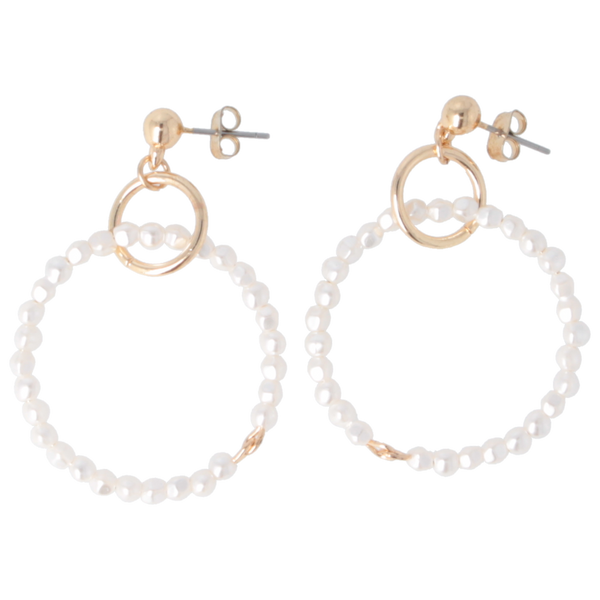 Parsa Beauty That's me by PARSA Beauty Ohrstecker mit großen Perlen-Loops Black Friday Preise