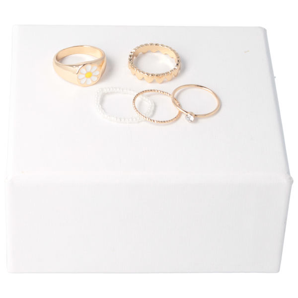 Parsa Beauty That's me by PARSA Beauty Ringset in Gold mit zeitlosen Design Rabatte dieses Monats