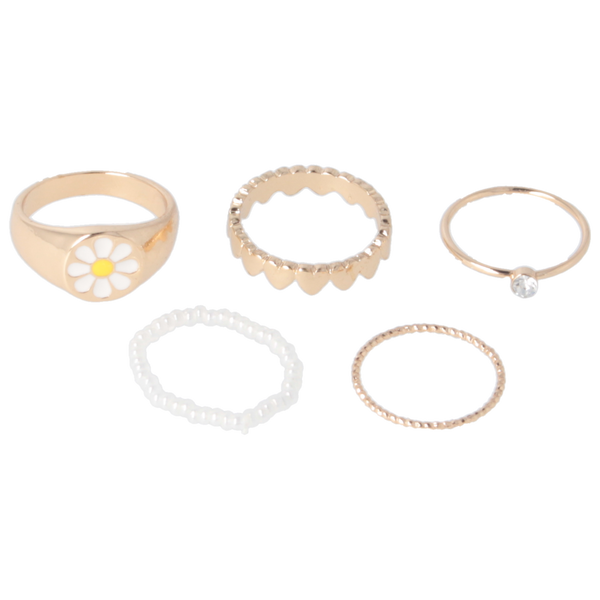 Parsa Beauty That's me by PARSA Beauty Ringset in Gold mit zeitlosen Design Rabatte dieses Monats