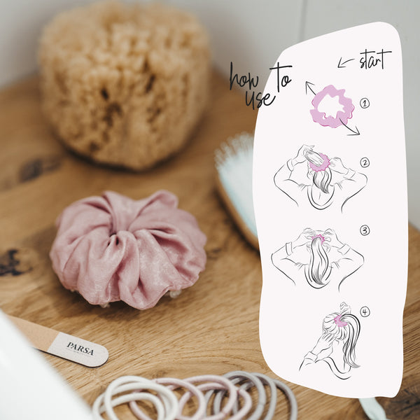 Parsa Beauty PARSA Beauty The Scrunchie Bella Rosie mit innovativen Biteys Begrenztes Angebot