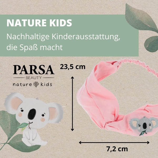 Parsa Beauty PARSA Beauty Nature Kids Haarband Koala apricot mit Bambusviskose Räumungsverkauf