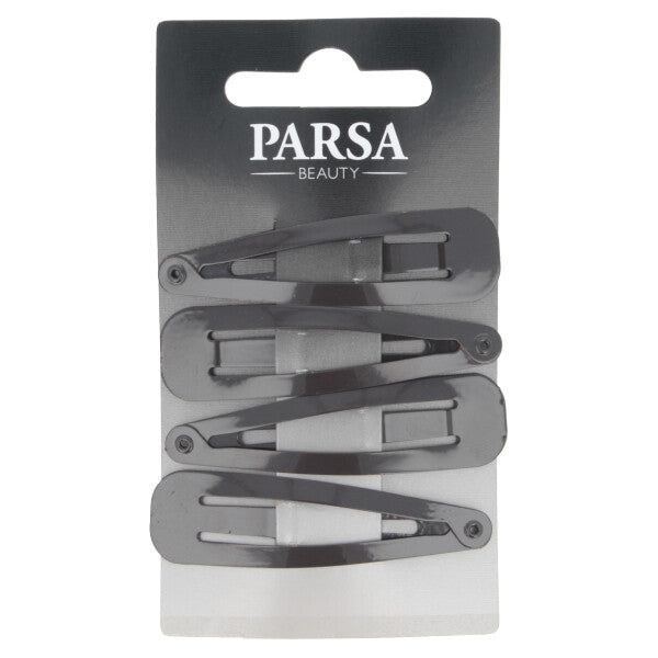 Parsa Beauty PARSA Beauty Haarclip braun shiny 6cm 4Stk Letzte 2 Tage