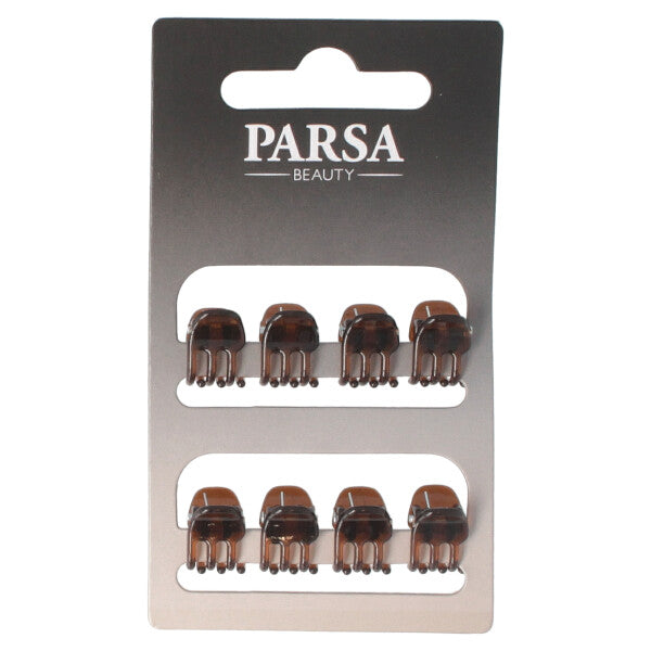 Parsa Beauty PARSA Beauty Haarklammer klein braun shiny 8Stk 2025