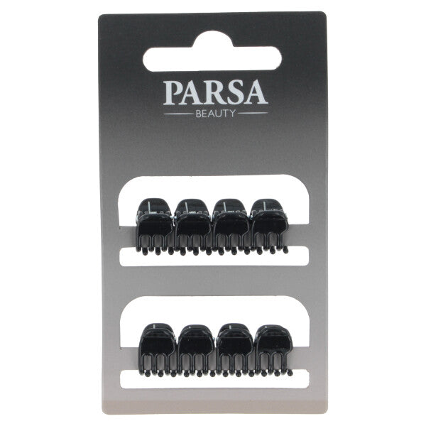 Parsa Beauty PARSA Beauty Haarklammer klein schwarz shiny 8Stk Verkauf