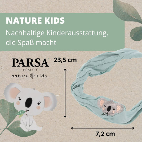 Parsa Beauty PARSA Beauty Nature Kids Haarband Koala mint mit Bambusviskose Begrenztes Angebot