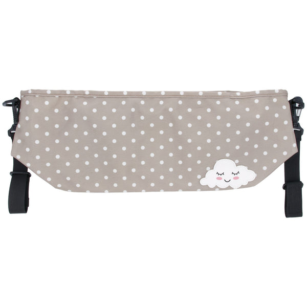 Parsa Beauty PARSA Baby Kinderwagentasche beige mit Wolkenstickerei Weihnachtsangebot