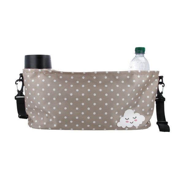 Parsa Beauty PARSA Baby Kinderwagentasche beige mit Wolkenstickerei Weihnachtsangebot