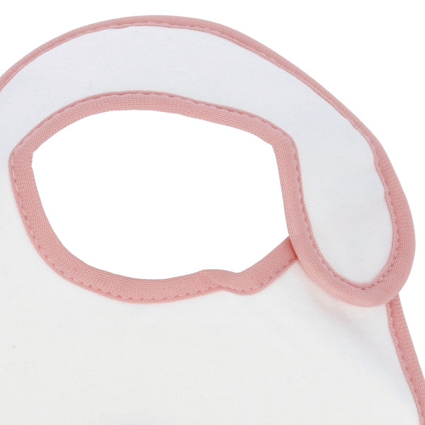 Parsa Beauty PARSA Baby Babylatz weiß mit rosa Bodüre 1Stk Osterangebot