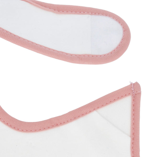 Parsa Beauty PARSA Baby Babylatz weiß mit rosa Bodüre 1Stk Osterangebot