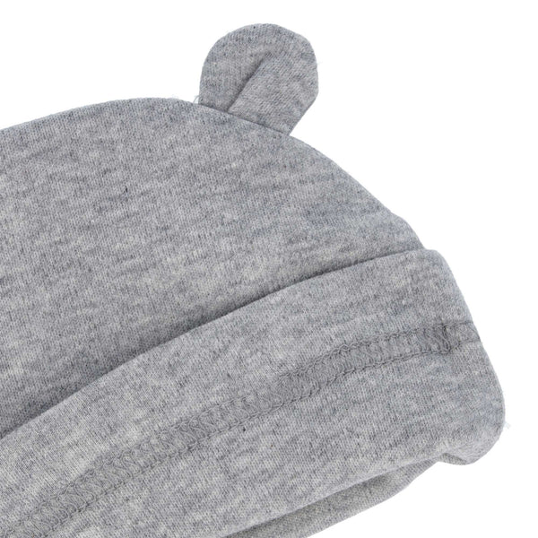 Parsa Beauty PARSA Baby Mütze grau mit Öhrchen und Wölkchenstickerei 1 Stk Valentinstagsangebot
