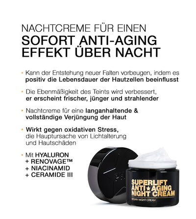 PHC Skincare SUPERLIFT ANTI-AGING NIGHT CREAM 50% Rabatt mit kostenlosem Versand