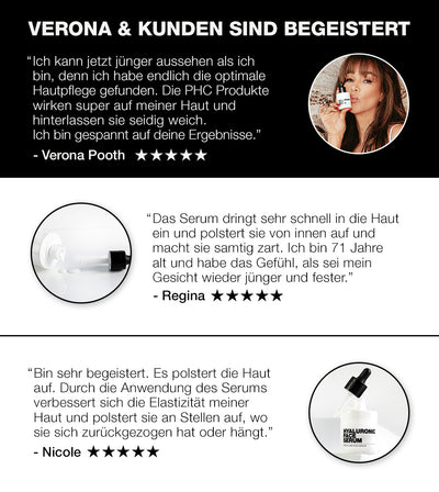 PHC Skincare HYALURONIC FACE SERUM Clearance-Verkauf