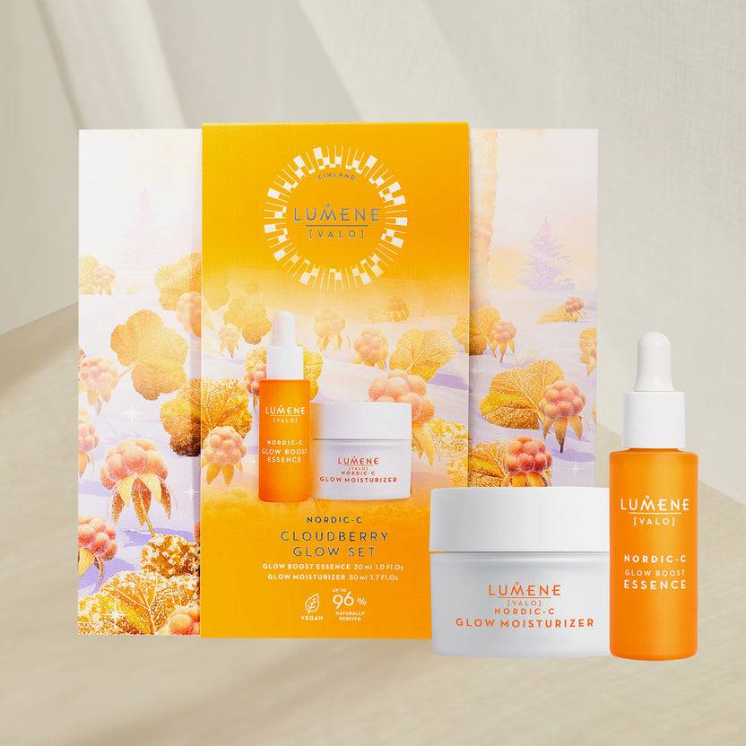 Lumene NORDIC-C [VALO] CLOUDBERRY GLOW SET 2024 (80ml) im Angebot
