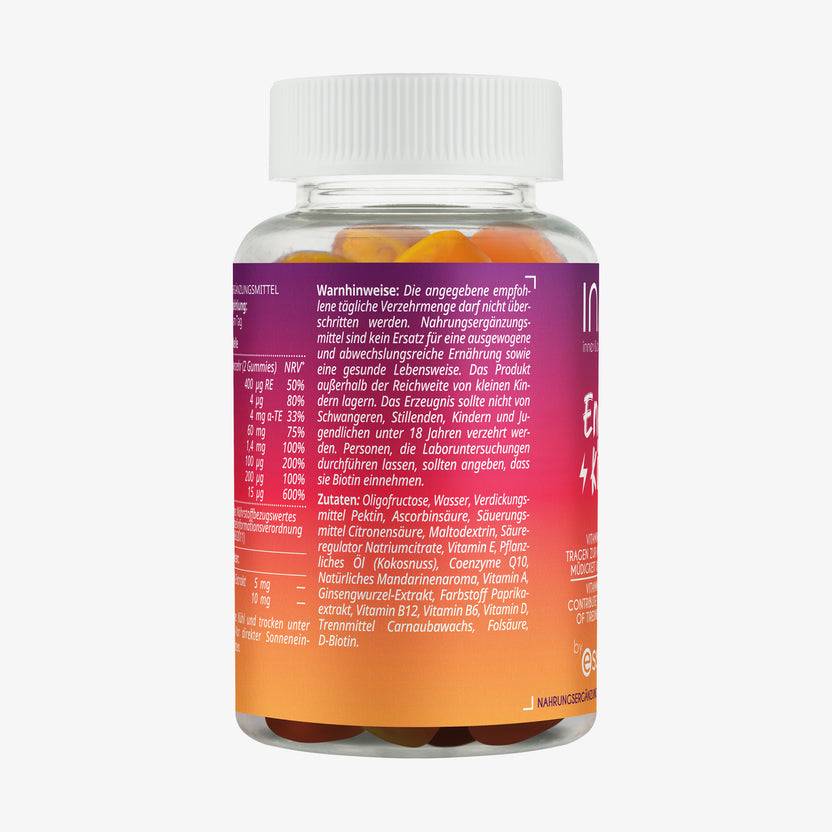 INAO by Essence Energy Kick Gummies (180g) Kostenlose Rückgabe