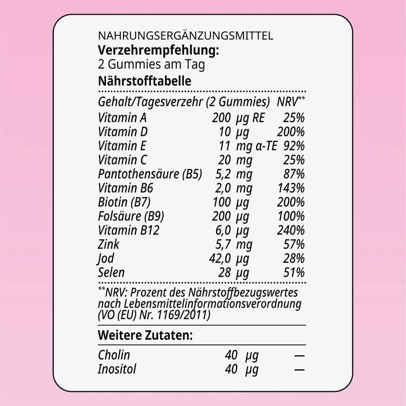 INAO by Essence Hair Yeah Gummies 3 Month Bundle (486g) Zeitbegrenzte Promotion