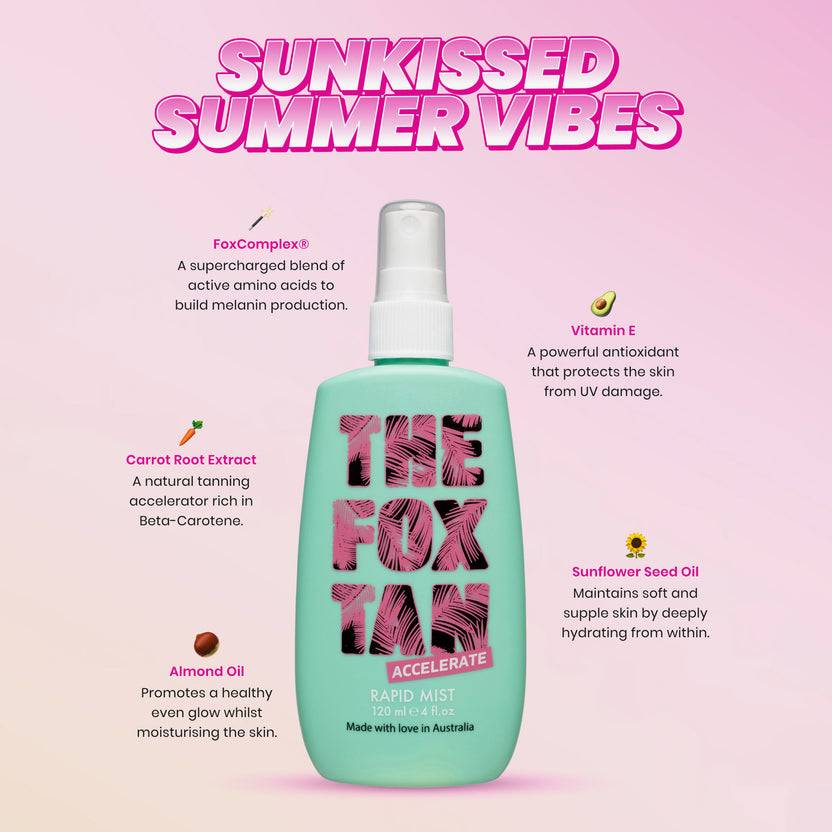 The Fox Tan Rapid Tanning Mist (120ml) Nur noch ein Tag übrig