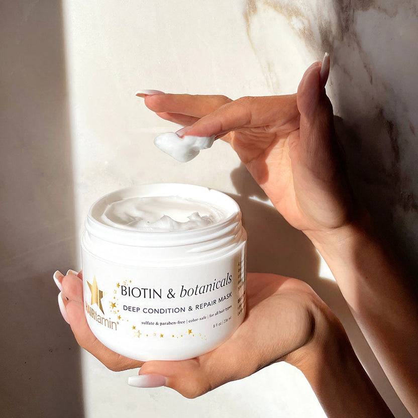 HAIRtamin Biotin & Botanicals Deep Condition & Repair Hair Mask (236ml) Günstiger Verkauf