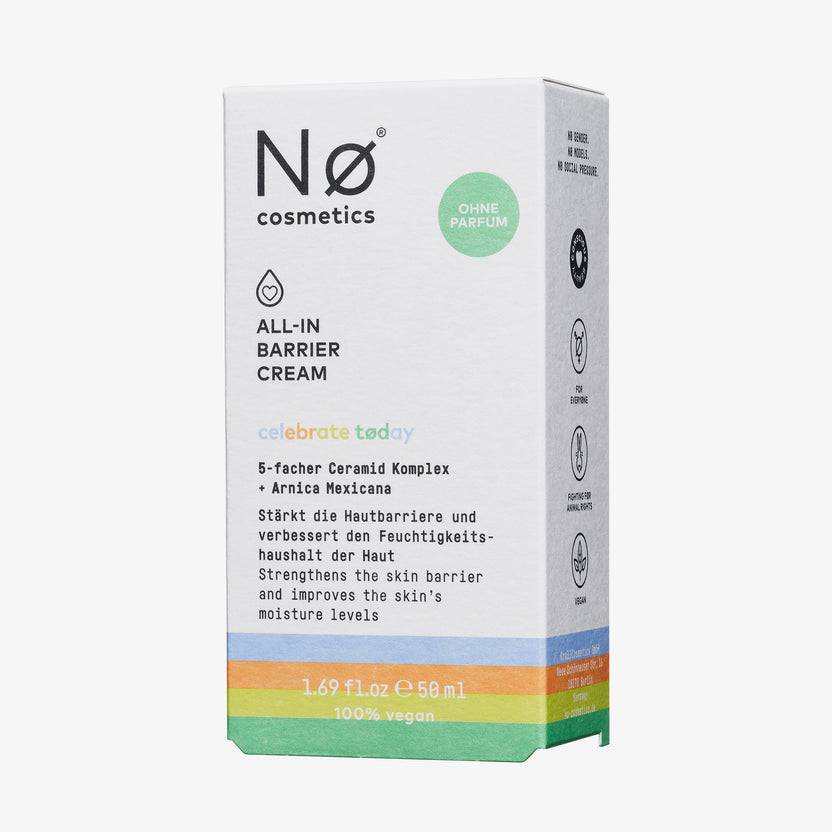 Nø Cosmetics celebrate tøday All-In Barrier Cream (50ml) Jubiläumsangebot