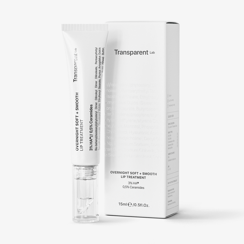 Transparent Lab Overnight Soft + Smooth Lip Treatment (15ml) Kauf eins, bekomm eins gratis